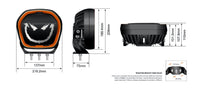 STEDI TYPE X™ EVO LED DRIVING LIGHTS (SINGLE) - TL Spares