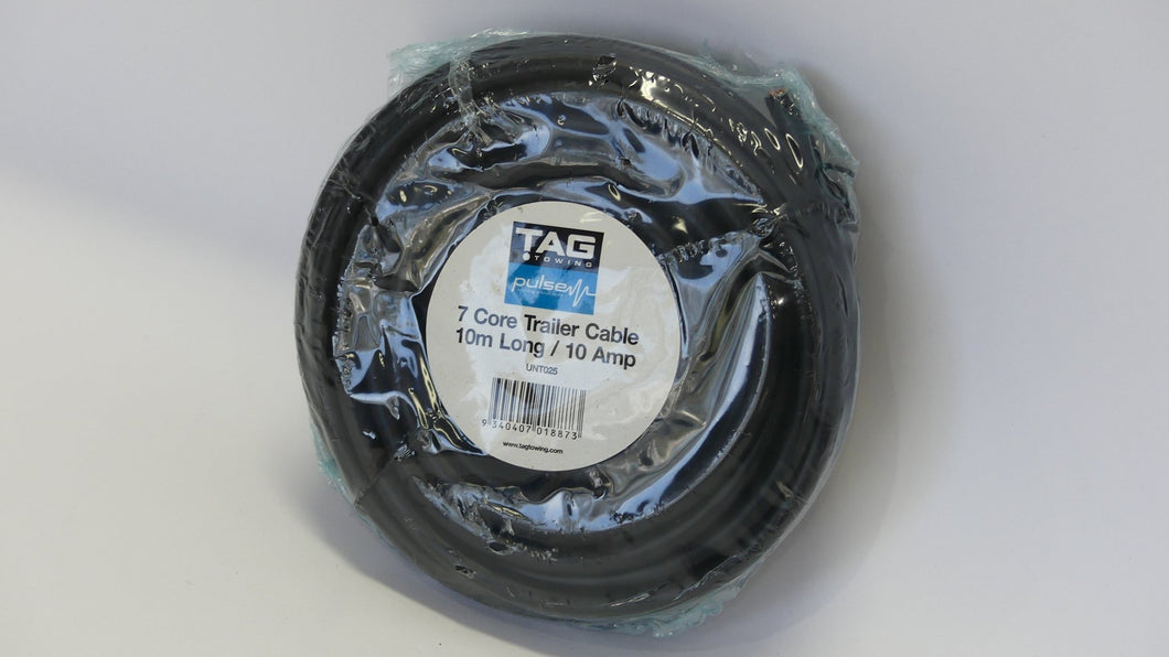 TAG Pulse 7 Core Trailer Cable - 10m Long, 10 Amp - TL Spares