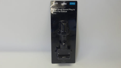 TAG Pulse Trailer Adapter - 7 Pin Small Round Plug to 7 Pin Flat Socket - TL Spares