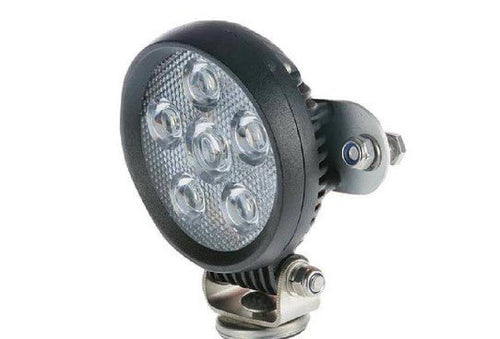 Thunder 18W 6 LED 1500 Lumens Work Light - 12/24V - Round - Clearance