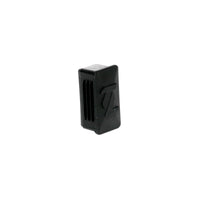 TL Branded End Cap for Rear Ute Truck Plastic Matte Black Rectangle - TL Spares