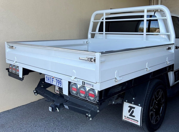 Dropsides and Tailgate | TL Spares' Stainless Steel Tray Capping for U