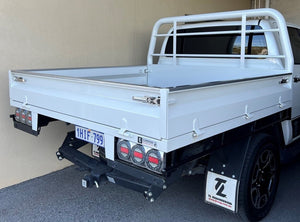 TL Stainless Steel Tray Capping for Ute Dropsides and Tailgate - TL Spares