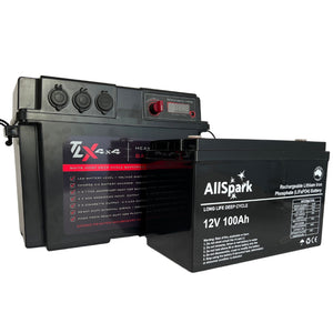 TLX 4x4 Heavy Duty Battery Box - TL Spares