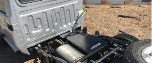 Toyota Landcruiser 79 Series Single Cab 2016-Present 110Lt Aux Long Range Fuel Tank Brown Davis TL79SCA1 - TL Spares